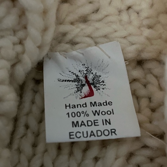 Hoodie Sweater Ecuador 🇪🇨 100%Wool - Picture 3 of 5